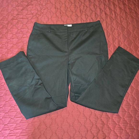 Charter Club Pant Shop Classic Fit Size 10 Women's Black Dress Pants Trousers - Picture 5 of 11